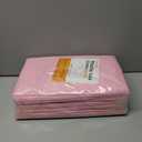 Pink Plastic Table Cloth - 30 Pack 84" Round Disposable Tablecloths for Round Tables, Waterproof Table Cover for Holiday Parties & Gatherings