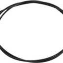 uxcell Nylon Line Hose Tube, 2mm(0.07") ID x 3mm(0.11") OD 1m/3.28ft PA6 Nylon Tube Pneumatic Air Brake Tubing for Fluid Transfer Black