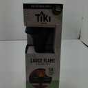 Island King 65" Metal Outdoor Torch  Weather-Resistant, Decorative TIKI Torch with Long-Lasting Wick, Snuffer & Easy-Pour Wide-Mouth Canister for Patio, Backyard & Garden