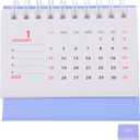 Tofficu 2026 Mini Desk Calendar 5-Pack Small Standing Flip Monthly Planner 3.66X2.95X12.79In Compact Desktop Organizer with Thick Paper for Home and Office
