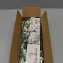 Artificial Flowers for Outdoors Decoration, 20 Bundles White Faux Morning Glory with Eucalyptus Look Real UV Resistant Fake Plants Silk Flowers for Outside Yard Gardens Porch Patio Planter Home Urn