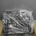 2-Pack 23ft(2436 inch) Garage Wall Shelving, 500 lbs Load Capacity, Garage Wall Mounted Shelves, Heavy Duty Shelf with Hooks, Blac