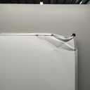 VIZ-PRO Double-Sided Magnetic Mobile Whiteboard, 48 x 36 Inches, Aluminium Frame and Stand