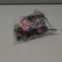 Bokoiuu 8.5FT Christmas Candy String Lights, Hanging Christmas String Lights with 10 Red White Round Candy Lights, Fairy Lights for Outdoor Party Birthday Bedroom Decor, Warm White