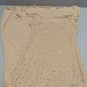 Kaei&Shi Rhinestone Mesh Dress,Glitter Sparkly Embellished Sheer Maxi Dresses,Sexy Birthday Outfit for Women Cocktail Party, S