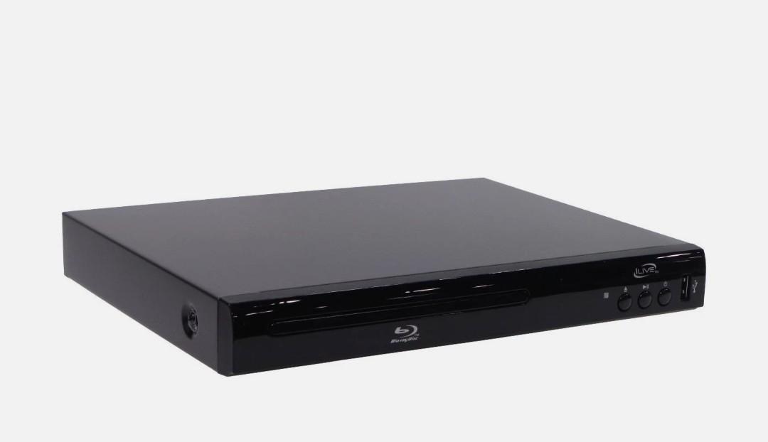 iLive Blu-Ray DVD Player with Remote Control - Black (IDBU601B)