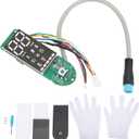 Dilwe Electric Scooter Circuit Board,PCB Scooter Dashboard Bluetooth Board Replacement Parts for M365 1S Pro Pro2