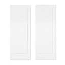BARNSMITH 30x80 in 1-Panel White Primed Molded Door Slab, Shaker Style Paintable Hollow Core Interior Door Panel, Lightweight, for Swing Door, Closet Door, Pocket Door, (Pack-2)