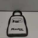 Master Lock Key Lock Box, Outdoor Lock Box for House Keys, Portable Combination Lockbox Resettable Code, 5400EC, Black (1 Pack)