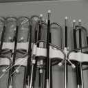 Upgrade Azeroth Pants Hangers 4 Pack Space Saving S-Type Stainless Steel Clothes Pants Hangers,Anti-Slip Design,Clothes Closet Storage Organizer for Pants Jeans Trousers Skirts Scarf