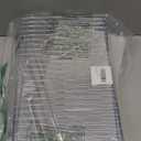 Set of 2 Kitchen Cabinet Organizer Shelves, Stackable Organizer and Storage for Cabinet Cupboard, Expandable Shelf Risers Plate Rack with Anti-Slip Plastic Liner