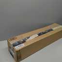 BRINKS Door Security Bar - Adjustable Brinks Door Security Bar for Travel, School, Dorm and Home - Door Jammer for Hinged Doors and Sliding Door Security  Silver (1 Pack)