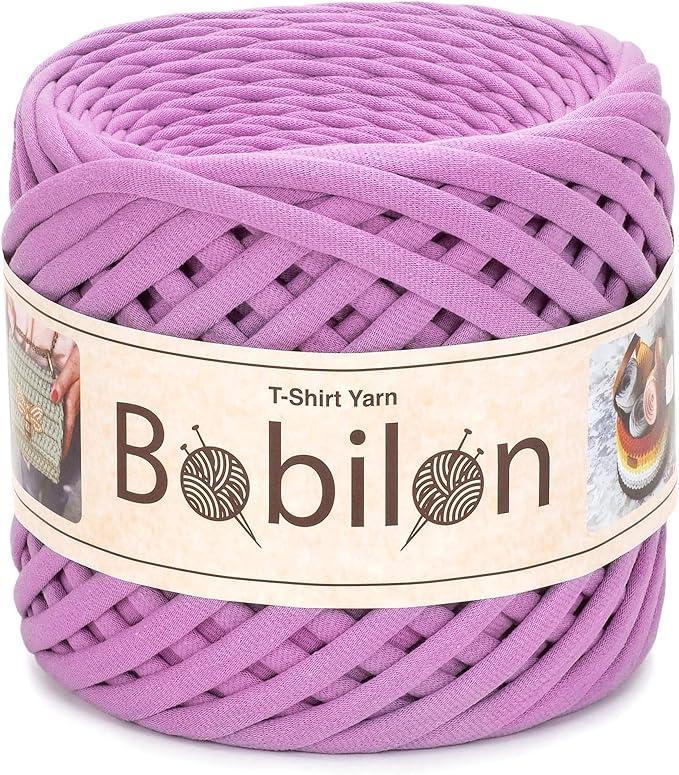 Cotton T-Shirt Yarn  35 mm Jersey Ribbon for Crochet, Knitting, Macrame, DIY Crafts  110 Yards  Fettuccini Zpagetti Style  Organic Cotton Thread - Arctic