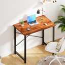 OLIXIS Small Computer Desk, Writing Desk, Home Office, 32 Inch
