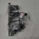 BoostArea LED Track Lighting Ceiling Fixtures, Black 3-Light Plug in Track Lights for Kitchen, 3 Way Ceiling Spotlight, 15 FT Cord,Flexibly Rotatable Wall Mount Light Head for Bedroom Hallway