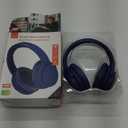 iLive Electronics Active Noise Cancellation Bluetooth Headphones, Adjustable Headband, Includes 3.5mm Audio Cable, Blue (IAHN40IND)