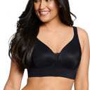 Women's Bra Forever Fit V-Neck Molded Cup Lace Bra, Medium