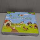 Foki Piano Mats, 3-in-1 Animal Musical Play Mat with Piano & Drum for Montessori Sensory Early Educational Musical Learning Toys, Ideal Birthday Toy for Baby Girls, Boys, Toddlers, Ages 1-5 Years Old