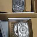 ECCPP Wheel Hub and Bearing Assembly Rear 512490 fit for Ford Fiesta 2011-2018 4 Lugs Wheel Bearing Hubs with ABS 2pcs