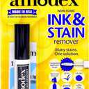 Amodex Ink & Stain Remover Traveler 0.5oz Bottle with Built-in Brush