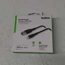 Belkin BoostCharge Lightning Cable - 6.6ft/2M - MFi Certified Apple iPhone Charger USB to Lightning Cable - iPhone Cable - iPhone Charger Cord - Apple Charger - USB Phone Charger - Black