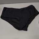 Tempt Me Women Mid Waist Bikini Bottoms - Full Coverage Bathing Suit Swim Bottom Swimsuit Swimwear