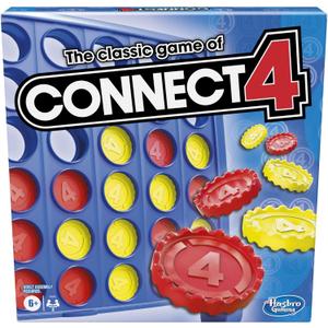 Hasbro Gaming Connect 4 Classic Grid,4 in a Row Game,Strategy Board Games for Kids,2 Player .for Family and Kids,Ages 6 and Up (ONE SIZE)