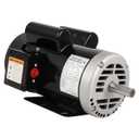 5 HP Air CompressorMotor, 230V Electric Motor 3450 RPM, CCW/CW Single Phase Motor, 56HZ Frame 7/8" Keyed Shaft