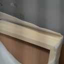 Colingmill 2 Set 10 Frame Beehive Bottom Board with Entrance Reducer Beehive Screened Bottom Base Wood Entrance Board for Beekeeping Wood Color