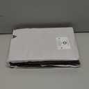 California Design Den 100% Organic Cotton Fitted Sheet Full Size Only, Percale, Deep Pocket, Lightweight, Snug-Fit, Crisp, Easy Use, 1 Pc Full Size Fitted Sheet (Grey)