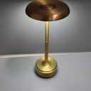 5200mAh Rechargeable Cordless LED Table Lamps Touch Sensor Light, 3-Levels Portable Dimming Wireless Battery Operated Lamp,Night Light/Restaurant Table/Outdoor/Coffee/Bar (Gold)