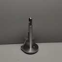 simplehuman Tension Arm Standing Paper Towel Holder, Heavy-Duty, Easy One-Handed Tear, Kitchen Countertop, Brushed Stainless Steel