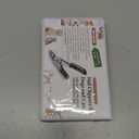 Dog Cat Pets Nail Clippers, Professional Pets Claw Trimmer with Free Nail File, Sharp Stainless Steel Blade, Sturdy Non Slip Handles - for Safe, Professional at Home Grooming (Black)