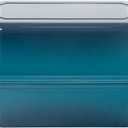 Flavehc Bread Pan Cast Iron Loaf Pan with Lid Bread Loaf Pan 8.5x4.5 Inch Loaf Pan Enameled Cast Iron Sourdough Loaf Pan, DarkCyan
