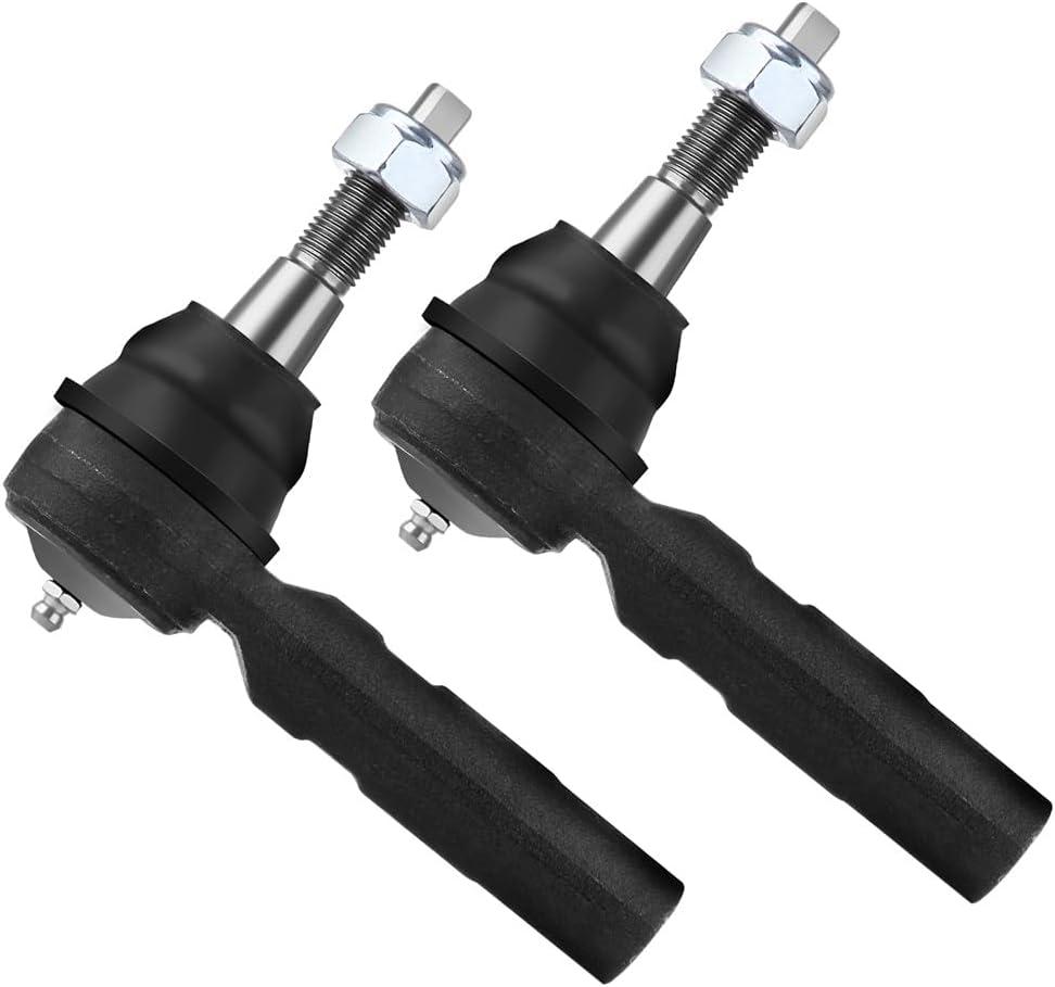 SCITOO 2pcs Suspension Kit Front Outer Tie Rod Ends New Complete fit 2002 2003 2004 2005 for Dodge Ram 1500 2500 3500 Pickup Rwd