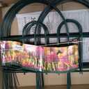 FOREHOGAR Decorative Garden Folding Border Fence, Metal Wire Edging Flower Fence Panel 18in X50ft Outdoor Patio Landscape