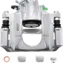 Betthand Rear Left Brake Caliper Fit for (Single Piston, NO Heavy Duty) 08-16 Dodge Grand Caravan, 08-16 Chrysler Town & Country, 09-14 Volkswagen Routan, 12-16 Ram C/V, 3.3/3.6/3.8/4L: 18B5081