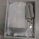 Lymphatic Drainage Massager & Anti Cellulite Massage Tool, Helps Reduce Stretch Marks & Cellulite, for Legs, Arms & Belly, Body Sculpting Machine with Microcurrent & Red-Light & Heat & Vibration (White)