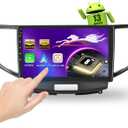 Qualcomm 8-core 4G+64G Car Stereo for Honda Accord 2008-2012/Spirior 2009-2013/Acura TSX 2008-2012 9 1280P QLED Touchscreen, Android Car Radio Carplay Android Auto BT5.1/DSP/Hi-Res/WiFi/SWC/OTA