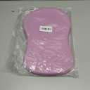 HunDun Ergonomic Mouse Pad Wrist Support, Wrist Rest Mousepad for Carpal Tunnel Pain Relief with Integrated Memory Foam Slope Massage Bulge,Pink Mouse Pads for Wireless Mouse & Desk