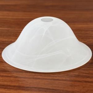 Glass Lamp Shade Replacement 12"D x 4.75"H,Lamp Shades For Floor Lamps Suitable for E26 Socket Torchiere Lamp Shade Glass Shades Ceiling Fan Light Covers Ceiling Fan Globe Replacement Glass Bowl