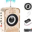 Science Kits for Kids Age 8-12 12-14, STEM Toys DIY Radio Kit Engineering Electronics Project Building Your Own Radio Educational Toy, Ideal Gift for Teen Child Boys Girls 9 10 11 13