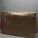 Dowinx Criss Cross Chair with Adjustable Flip-up Arms and Wheels, Comfort Ergonomic Office Desk Armchair with 3 Layer Cushions, Wide Seat Vanity Chair for Home Office, Living Room, Bedroom, Gray (Steel Grey)