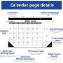 Desk Calendar 2026,April 2026 to September 2027,Desk Calendar 2026-2027 with to-do list,2026 Calendar -18 Months,Calendar 2026-2027-17" x 12" for Home or Office.