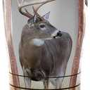 Tervis Traveler Deer Trio Triple Walled Insulated Tumbler Travel Cup Keeps Drinks Cold & Hot, 20oz, Stainless Steel (Multicolor)