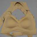 Posture Bras for Women Wireless Full Coverage Back Support Brasieres, Large