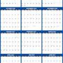 24x36 SwiftGlimpse 2026-2027 Academic Wall Calendar Dry Erase Erasable, Large, Wet & Dry Erase Laminated, Yearly School Planner, JULY 2026 to JUNE 2027 ONLY, NAVY