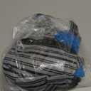 Hanes mens Underwear Boxer Briefs Pack, Cool & Breathable Cotton Moisture-wicking Underwear for Men, No Ride Up (Medium, Striped Blue - 6 Pack)