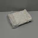 Ophanie Round Rugs 5Ft Ivory Circle Area Rug, Nursery Room Decor, Christmas Aesthetic Bedroom Home Circular Carpet 5 Foot, Fluffy Fuzzy Shag Plush Cream Living Room Rugs for Kids Boys Girls Teen Baby