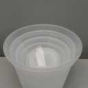 Clear Nursery Pots with Drainage 10 Pack, 10"/8.5"/7"/6"/5"/4" Plastic Orchid Nursery Pots for Plants with 10 Plant Labels for Seedling Plant, 6 Sizes Flower Pots Variety for Indoor Outdoor Repotting
